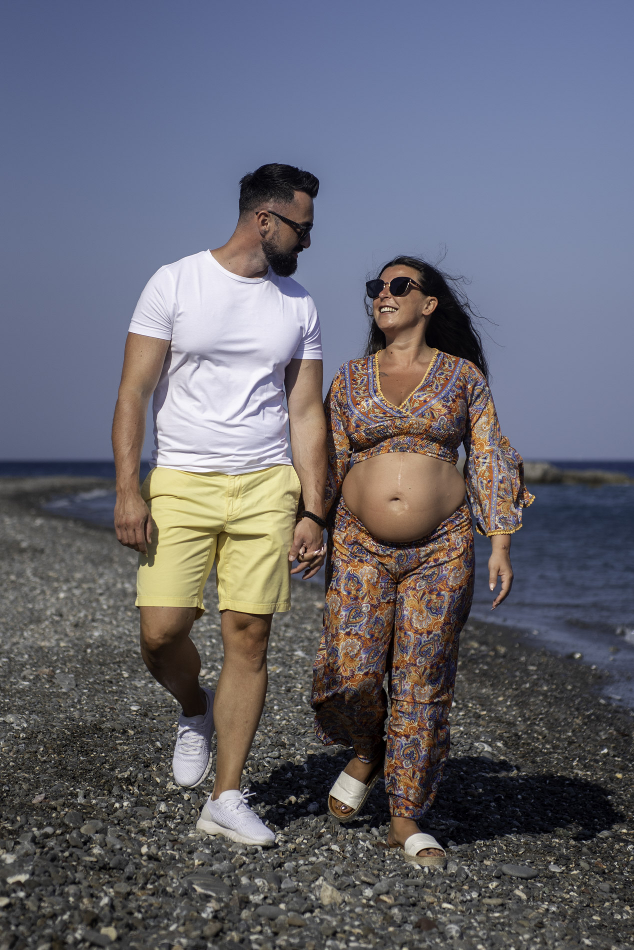 Kos island maternity photo shoot
