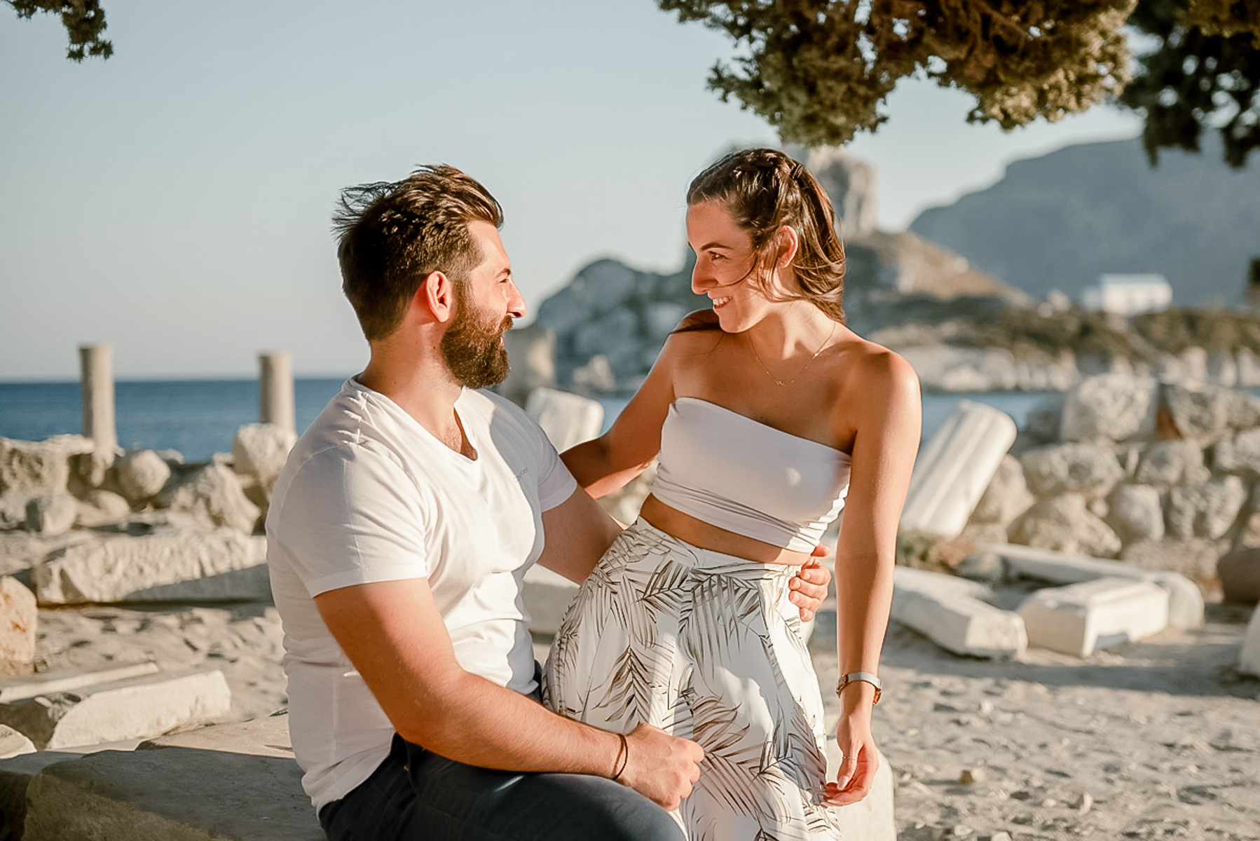 couple photoshoot in Kos island