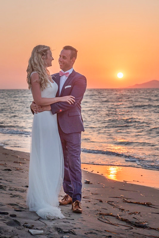 Kos island honeymoon photo shoot