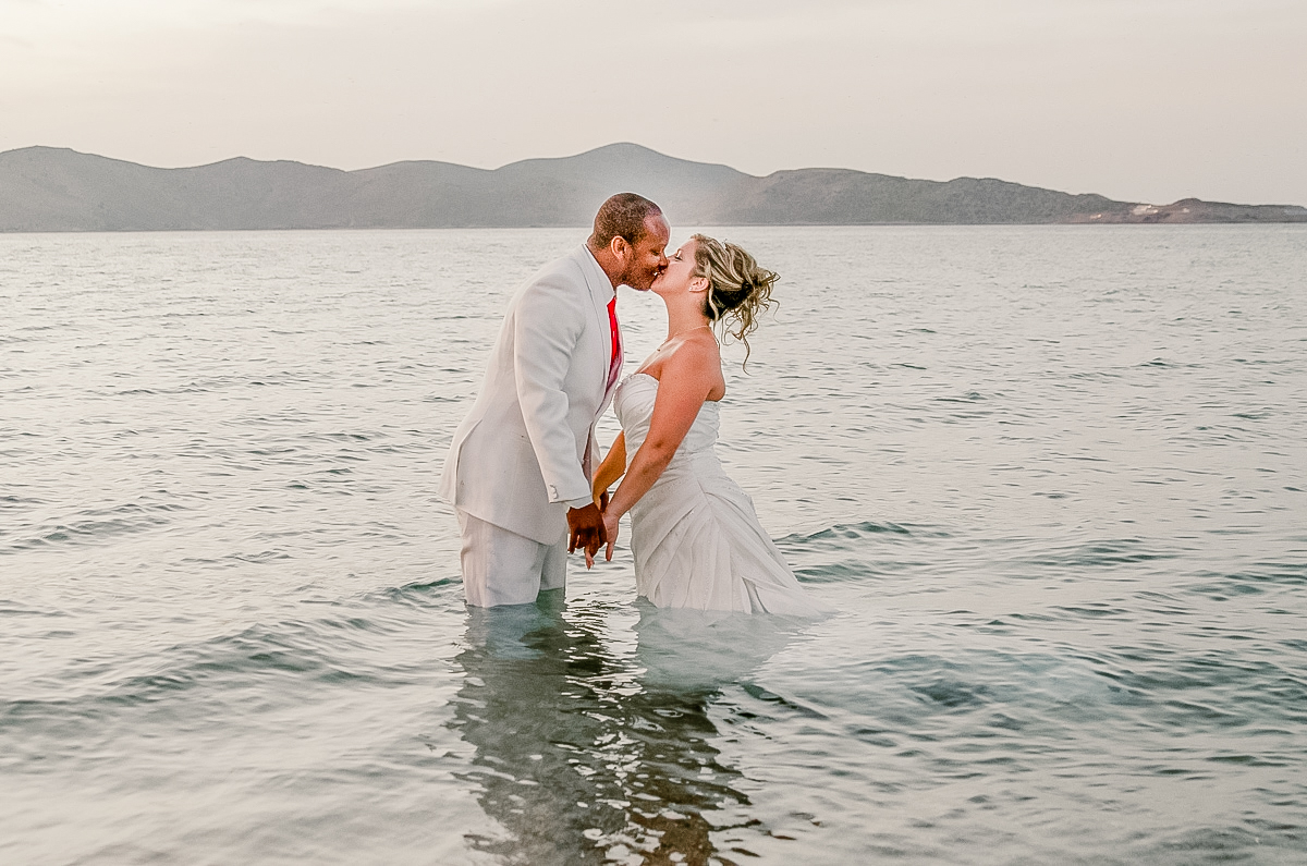 honeymoon photo shoot on Kos island