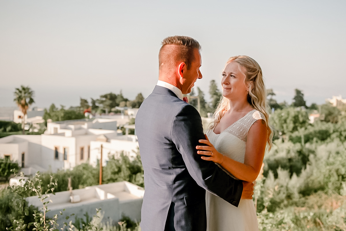 Kos island honeymoon photo shoot