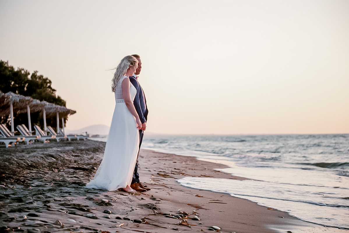 Kos island honeymoon photo shoot