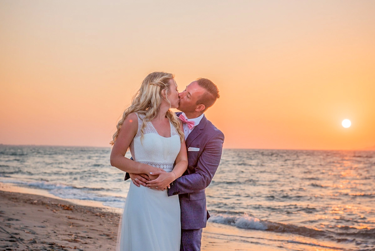 Kos island honeymoon photo shoot