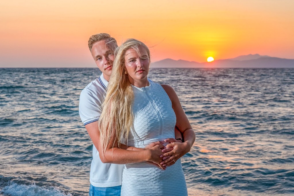 Couple photo shoot in Kos island