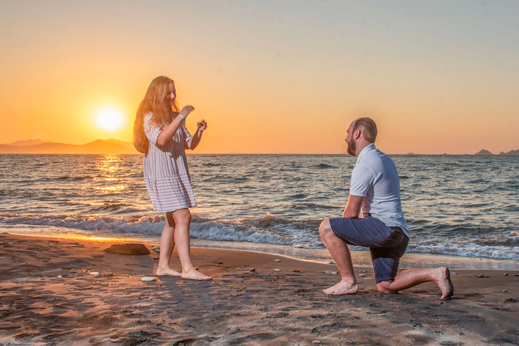 Marriage proposal in Kos