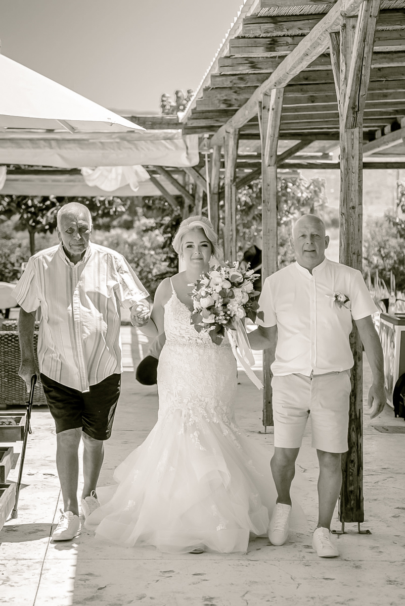 wedding wedding in Kos, Charlie and Gavid