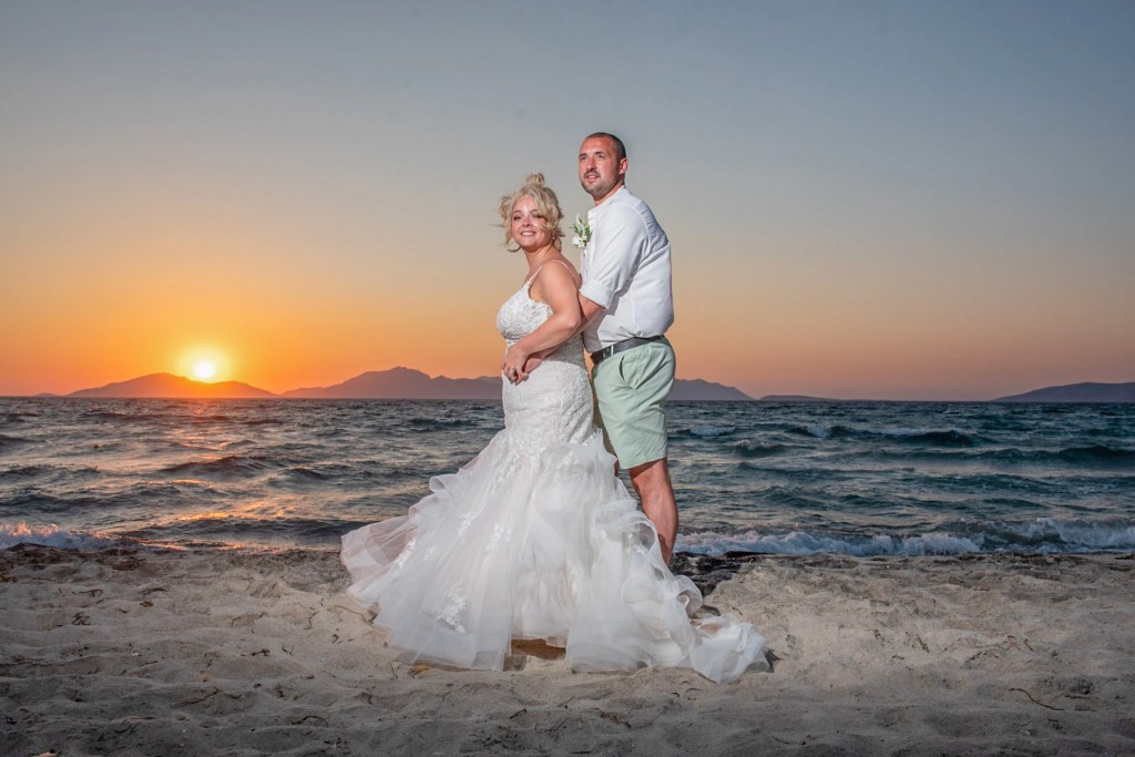 wedding wedding in Kos, Charlie and Gavid