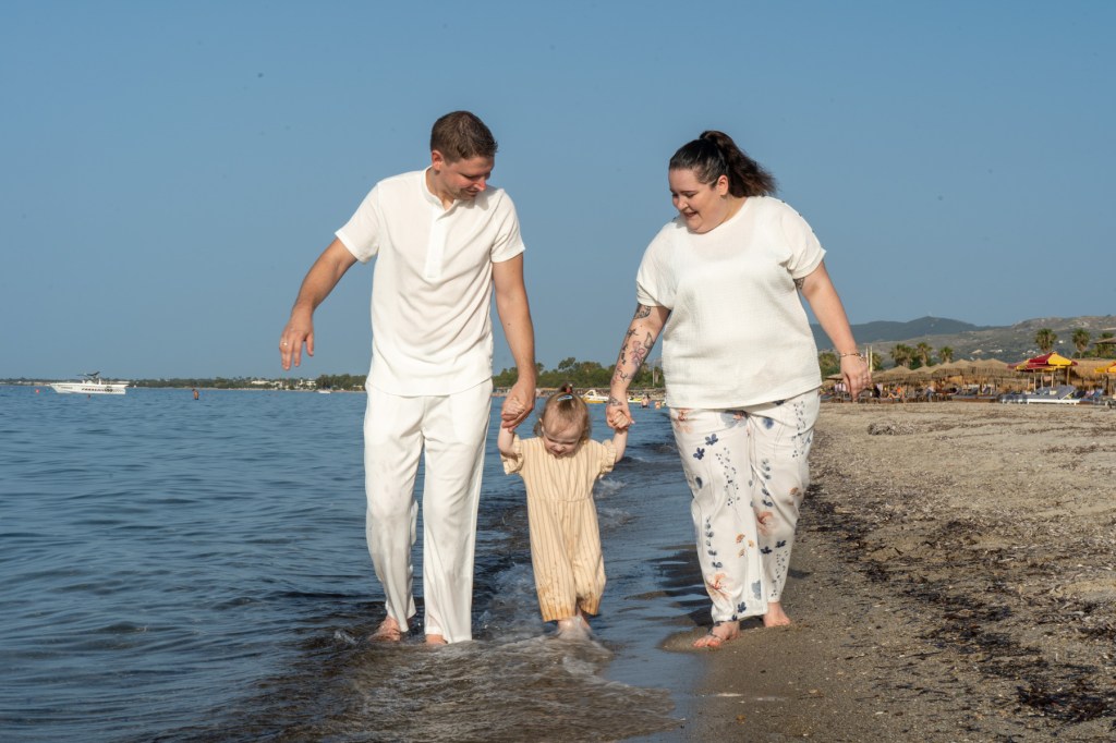 Family photo session in Tigaki Kos island