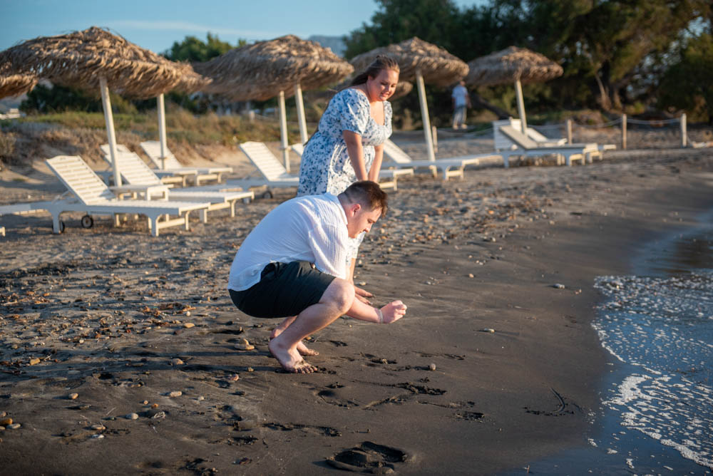 Surprise proposal in Kos