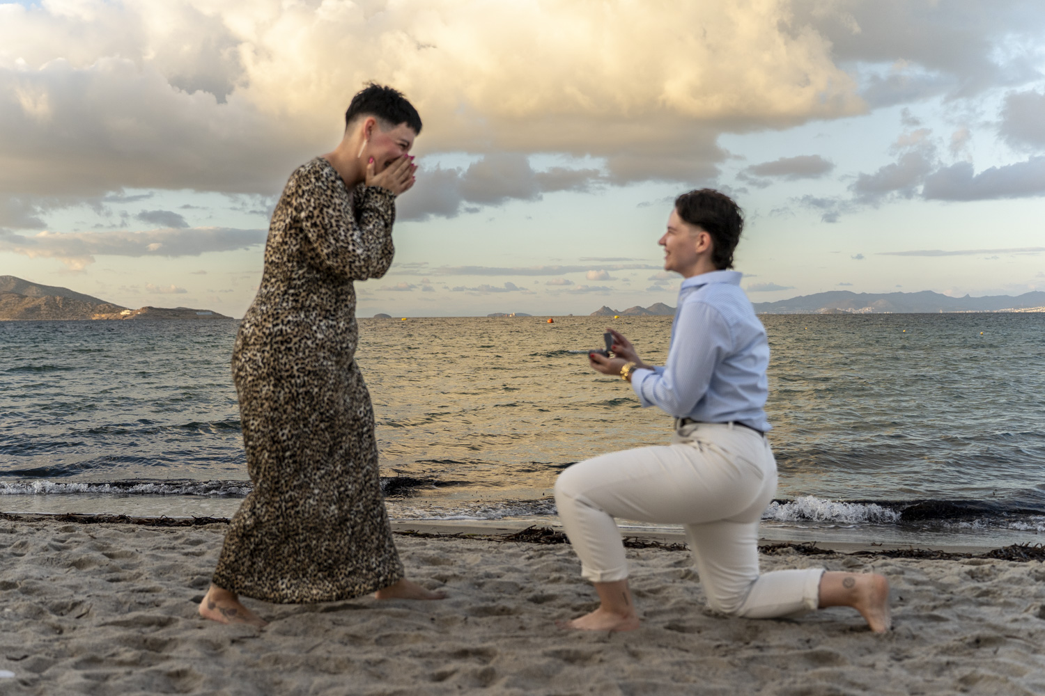 Same sex surprise proposal in Kos